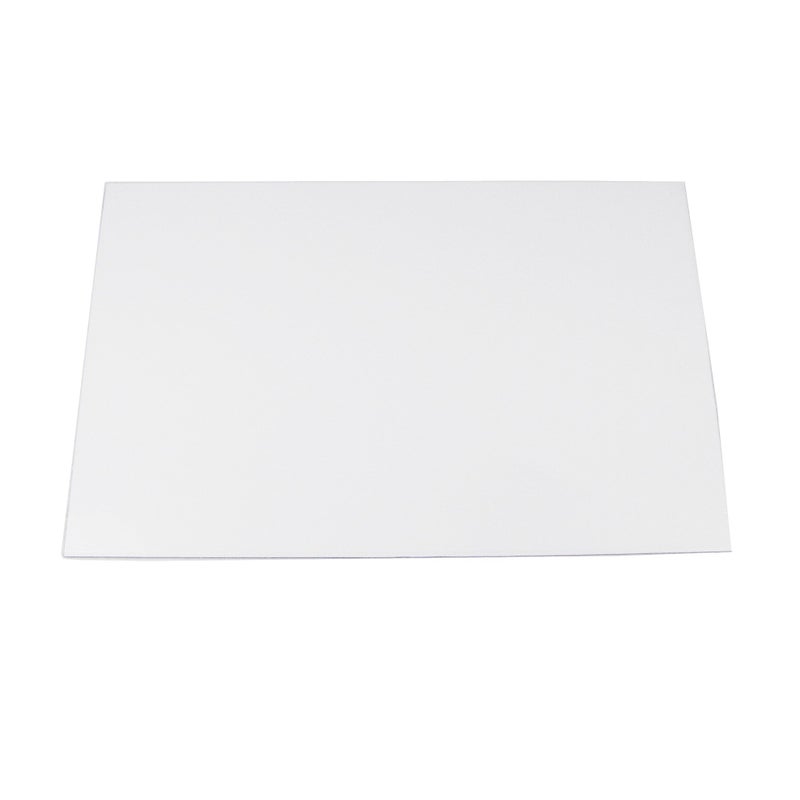 FLEOR 11.4 x 17 Inch Blank Guitar Bass Pickguard Sheet DIY Guitar Pickguard Backplate Scratch Plate Material,3Ply White - Image 1